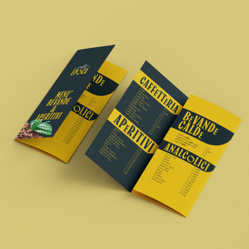 Menù brochure