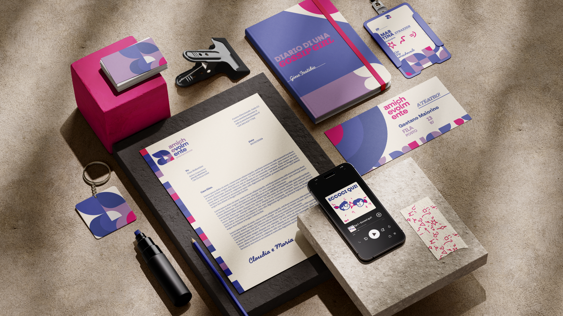 Mockup assets stampati